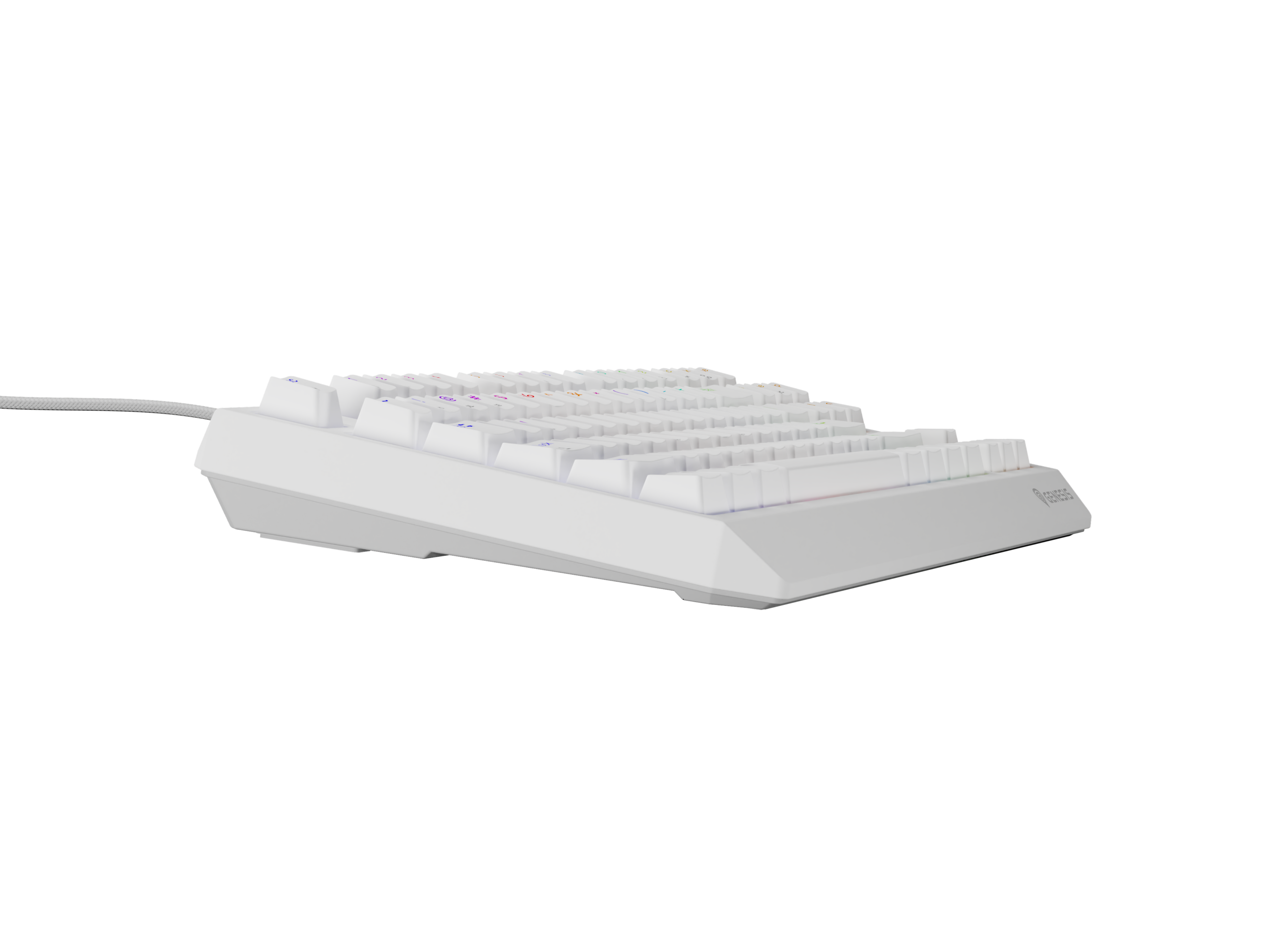 Genesis | THOR 230 | Mechanical Gaming Keyboard | Wireless | US | Outemu Red | White - Image 4