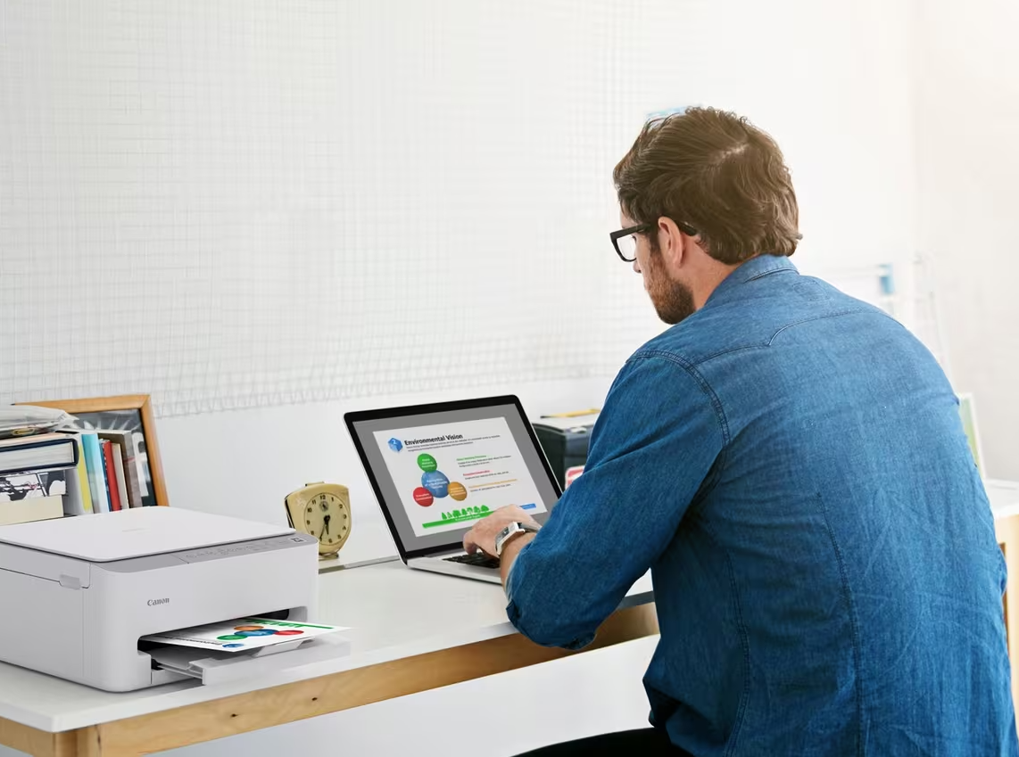 Canon Multifunctional printer | PIXMA TS4151i | Inkjet | Colour | A4 | Wi-Fi | White - Image 2