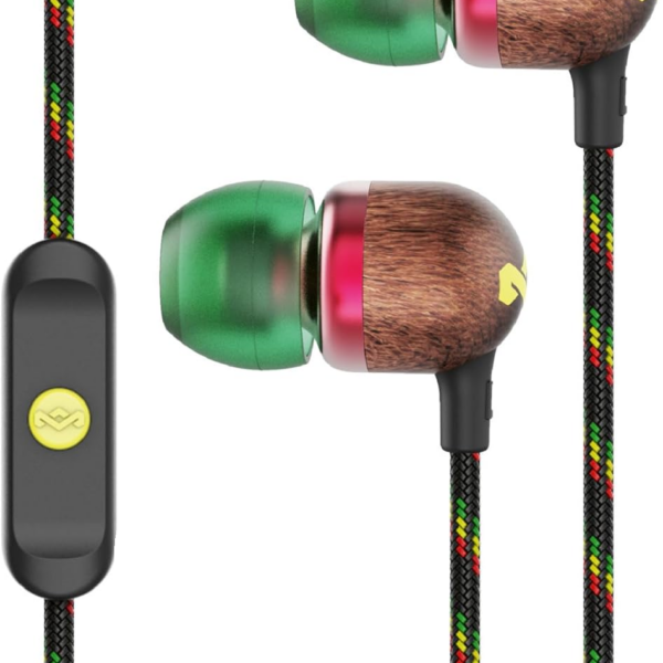 Marley | Earbuds | Smile Jamaica | Wired | In-ear | Microphone | Rasta