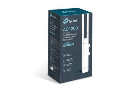 TP-LINK | AC1200 Wireless MU-MIMO Gigabit Indoor/Outdoor Access Point | EAP225 | 802.11ac | 2.4 GHz/5 GHz | 867+300 Mbit/s | Ethernet LAN (RJ-45) ports 1 | MU-MiMO Yes | PoE in | Antenna type 2xExternal - Image 6