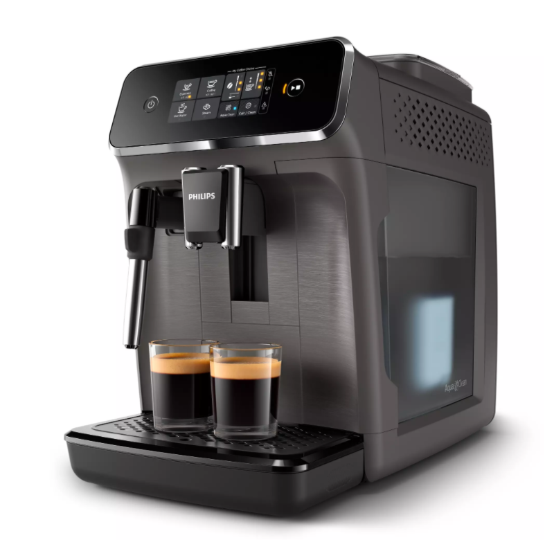 Philips | Espresso Coffee Maker | EP2224/10 | Pump pressure 15 bar | Built-in milk frother | Fully automatic | Kashmir Gray - Image 2