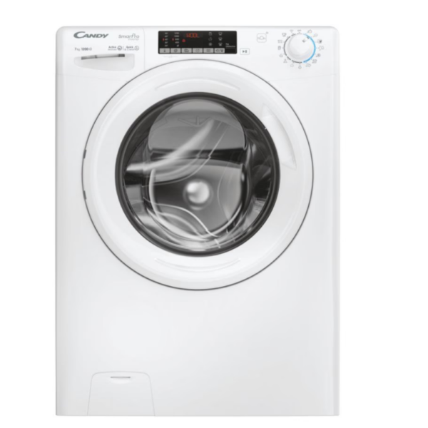 Candy | Washing Machine | CO4 274TWM6/1-S | Energy efficiency class A | Front loading | Washing capacity 7 kg | 1200 RPM | Depth 45 cm | Width 60 cm | Display | LCD | Wi-Fi | White