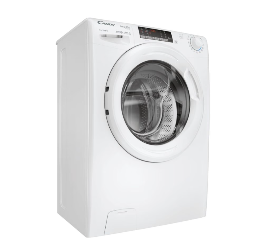 Candy | Washing Machine | CO4 274TWM6/1-S | Energy efficiency class A | Front loading | Washing capacity 7 kg | 1200 RPM | Depth 45 cm | Width 60 cm | Display | LCD | Wi-Fi | White - Image 5