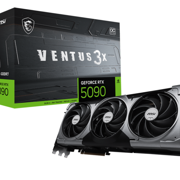 MSI GeForce RTX 5090 32G VENTUS 3X OC | NVIDIA | 32 GB | GeForce RTX 5090 | GDDR7 | HDMI ports quantity 1 | PCI Express Gen 5
