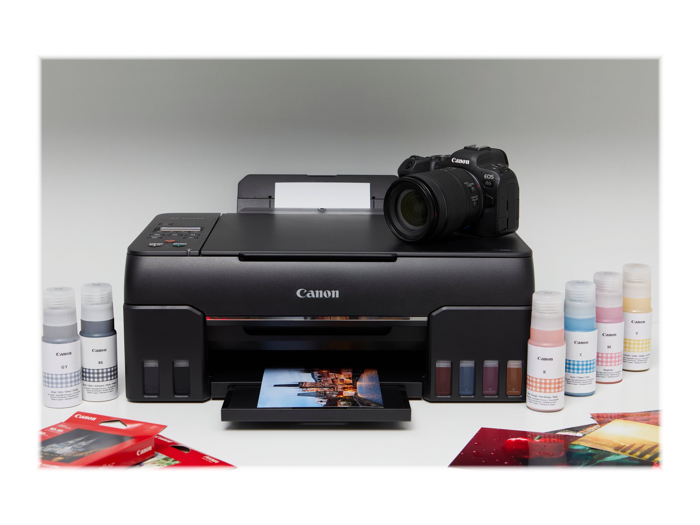 Canon PIXMA G650 | Colour | Inkjet | Copy, Print, Scan | Wi-Fi | Black - Image 19