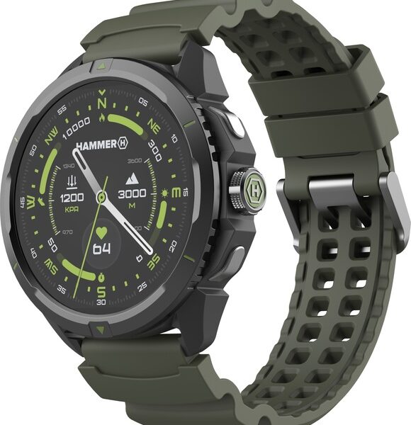 Hammer Watch 2 | Smart watch | AMOLED | 1.5” | Military Edition