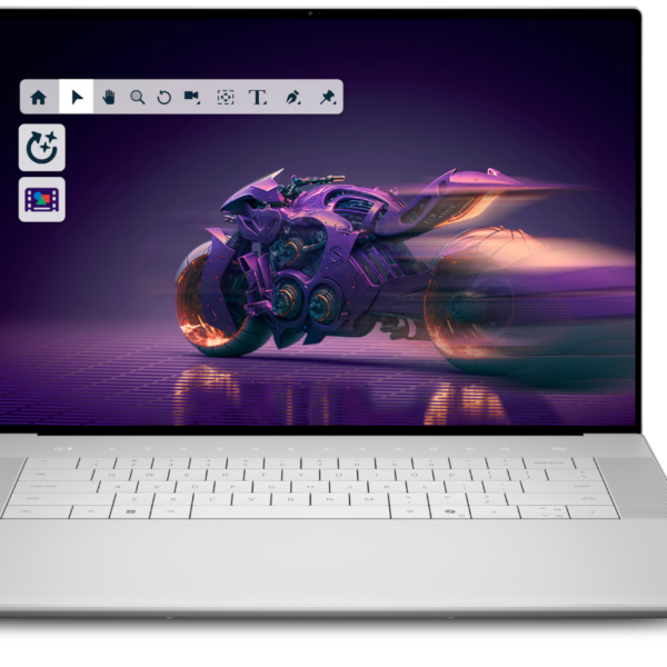 Dell 16 Premium DA16250 | Platinum | 16.3 " | Touchscreen | 4K | Intel Core Ultra 9 | 285H | 32 GB | LPDDR5X | Solid-state drive capacity 1000 GB | NVIDIA GeForce RTX 5060 | GDDR7 | 8 GB | Windows 11 Pro | Bluetooth version 5.4 | Keyboard language English | Keyboard backlit | Warranty 36 month(s) | Battery warranty 12 month(s)