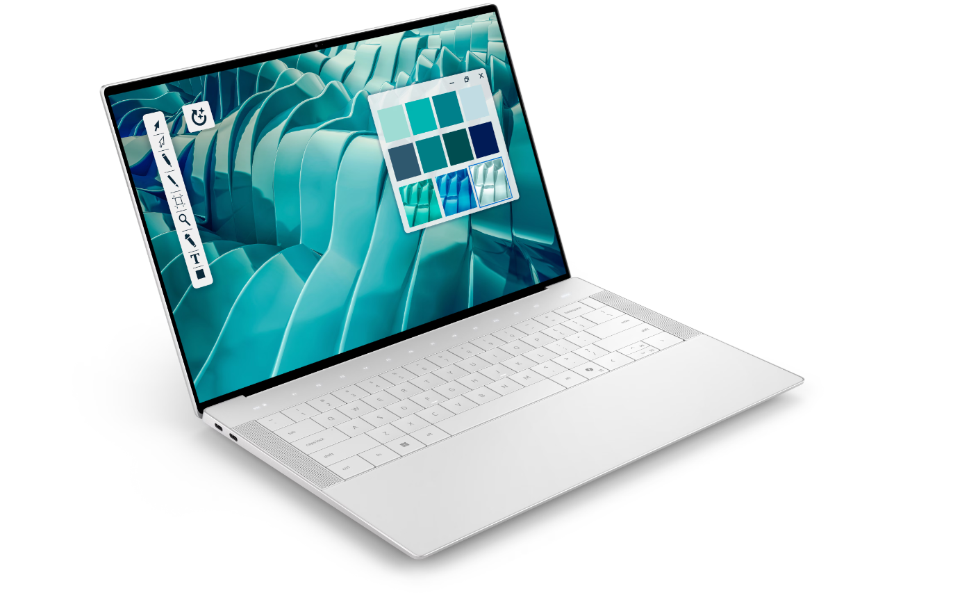 Dell | 14 Premium DA14250 | Platinum | 14.5 " | FHD | Intel Core Ultra 7 | 255H | 16 GB | LPDDR5X | Solid-state drive capacity 512 GB | Intel Arc Graphics | Windows 11 Pro | Bluetooth version 5.4 | Keyboard language English | Keyboard backlit | Warranty 36 month(s) | Battery warranty 12 month(s) - Image 2