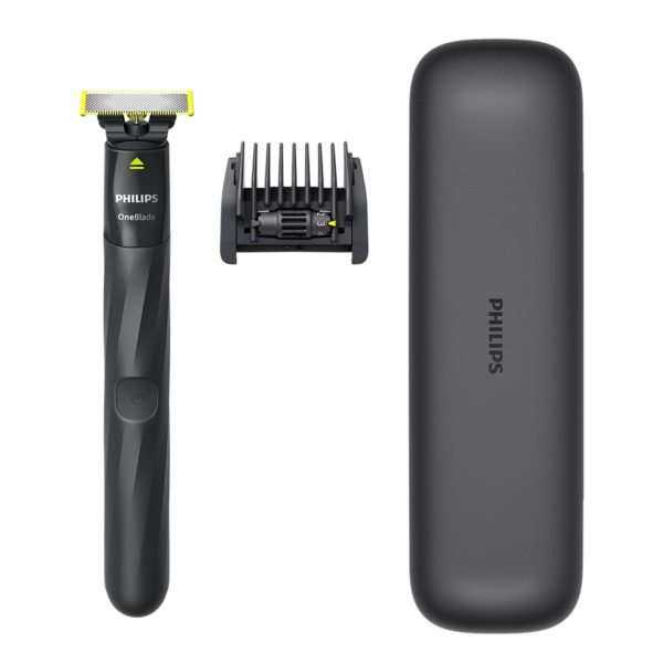Philips | Shaver | OneBlade QP1424/65 | Operating time (max) 30 min | Wet & Dry | NiMH | Charcoal Grey