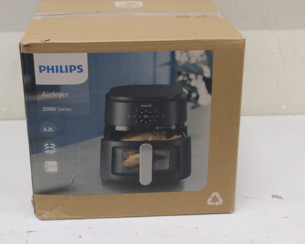 SALE OUT. Philips | Airfryer | NA231/00 | Power 1700 W | Capacity 6.2 L | Black/Silver | DAMAGED PACKAGING