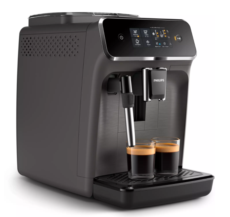 Philips | Espresso Coffee Maker | EP2224/10 | Pump pressure 15 bar | Built-in milk frother | Fully automatic | Kashmir Gray - Image 8