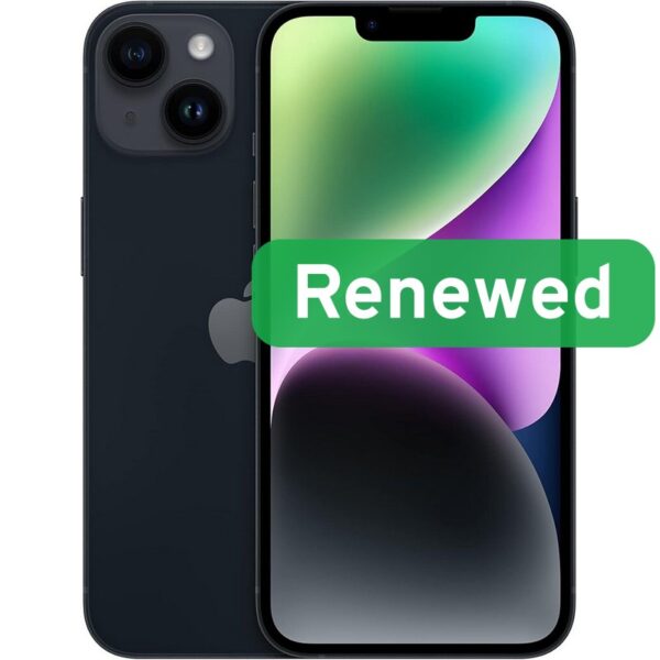 Apple Renew Grade B | Apple iPhone 14 | Midnight | 6.1 " | Super Retina XDR | A15 Bionic | 6 GB | 128 GB | iOS
