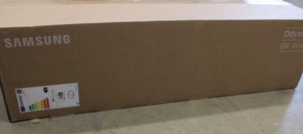 SALE OUT. Samsung LS49FG910EUXEN 49" Gaming Monitor Odyssey DQHD G9 G91F 5120x1440/32:9/350cd/m2/1ms, HDMI, USB | Samsung SALE OUT. | LS49FG910EUXEN | 49 " | VA | DQHD | 32:9 | 144 Hz | 1 ms | 5120 x 1440 pixels | 350 cd/m² | HDMI ports quantity 2 | Black | Warranty 36 month(s) | USED, DAMAGED PACKAGING FOAMS, PART ON BROKEN SCREW LEFT IN VESA MOUNTING HOLE