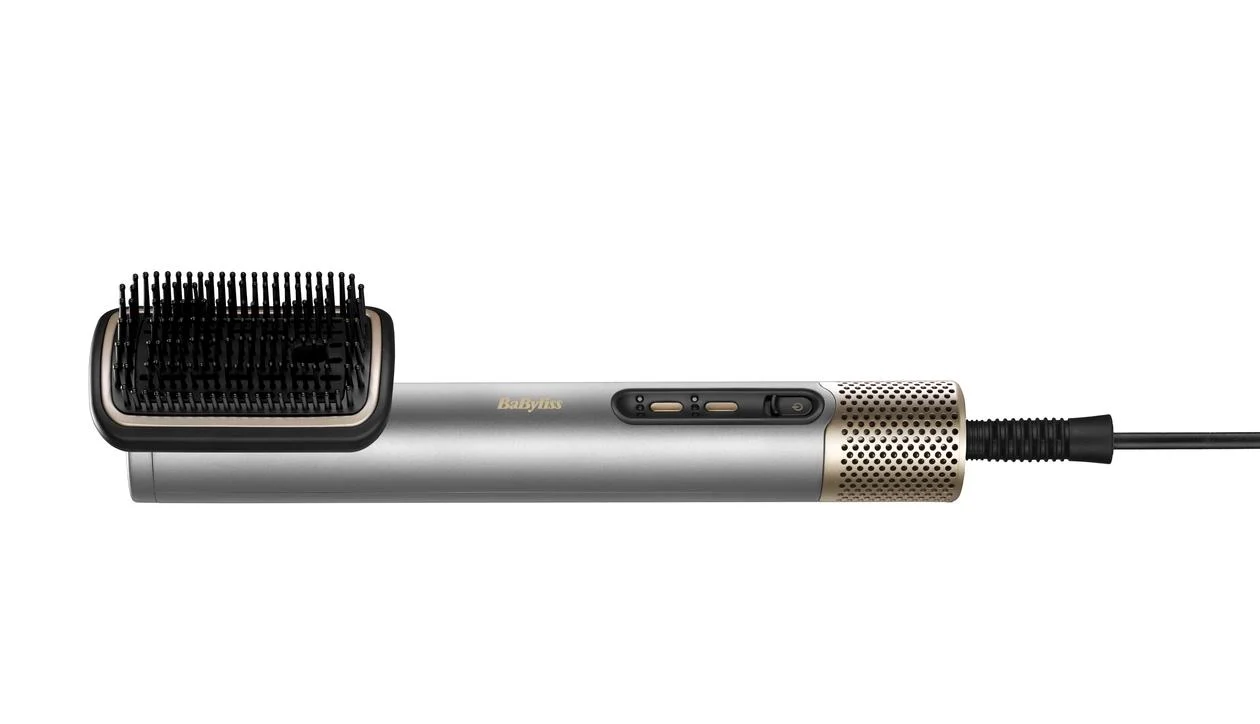 BABYLISS | Hair styling comb | Air Wand AS6555E | Ion conditioning | Number of heating levels 4 | 1600 W | Chrome - Image 2
