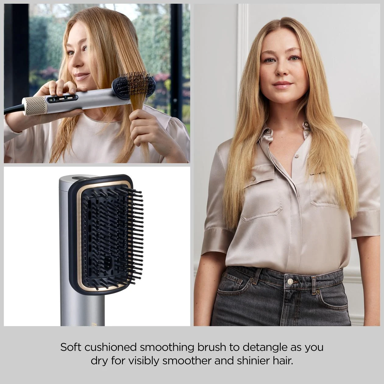 BABYLISS | Hair styling comb | Air Wand AS6555E | Ion conditioning | Number of heating levels 4 | 1600 W | Chrome - Image 6
