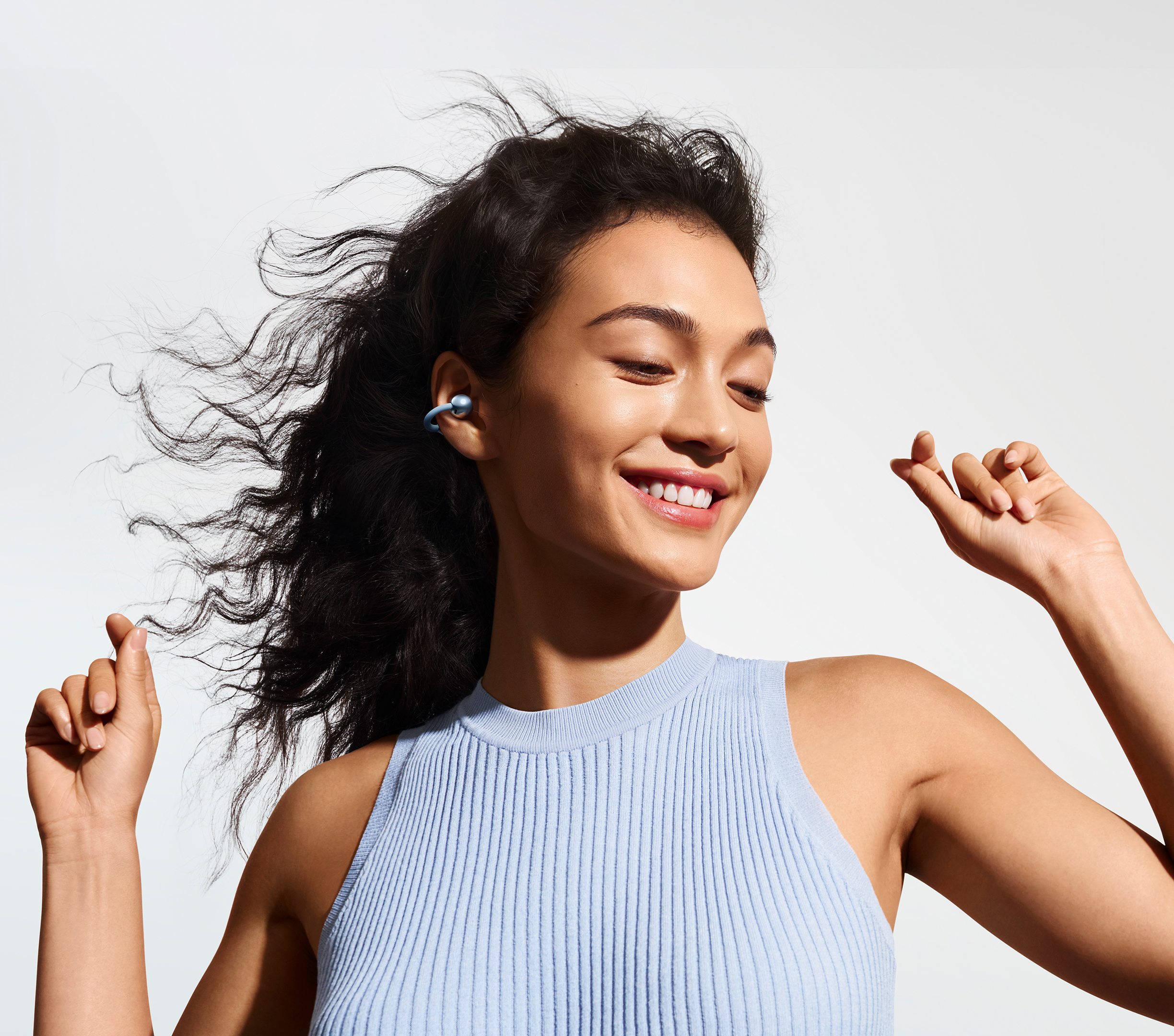 Huawei | Earbuds | FreeClip 2 | Bluetooth | Open-Ear | Blue | Noise canceling - Image 12