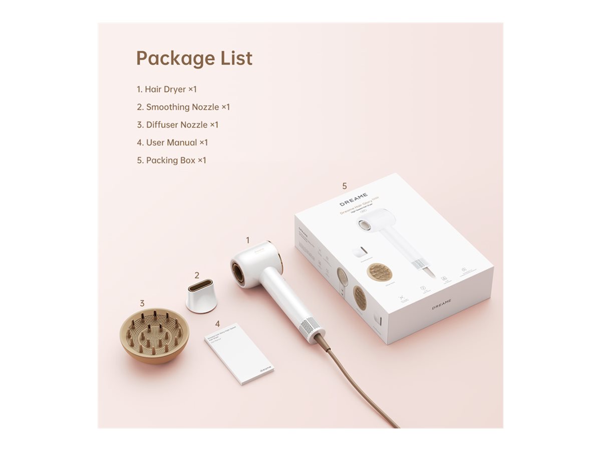 HAIR DRYER AHD64-WH DREAME | Dreame - Image 4