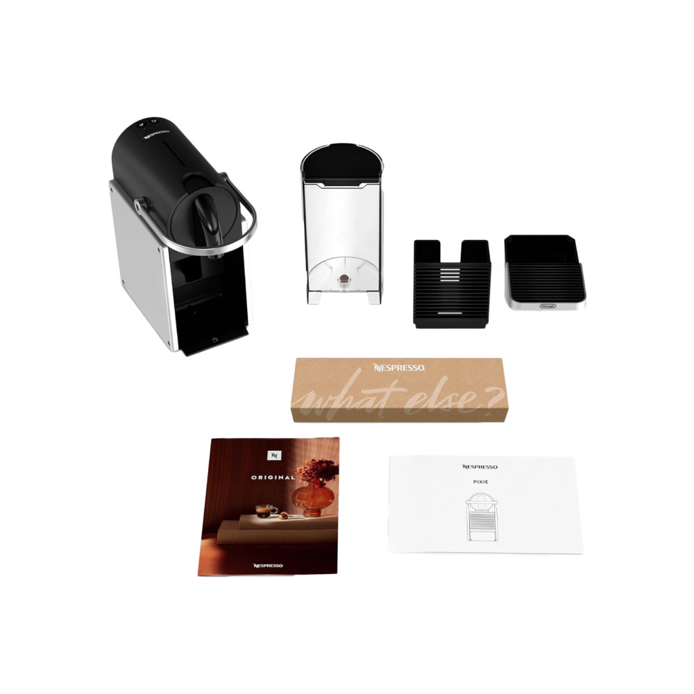 Delonghi | Coffee Maker | EN127.S Nespresso Pixie | Pump pressure 19 bar | Capsule | 1260 W | Silver - Image 5