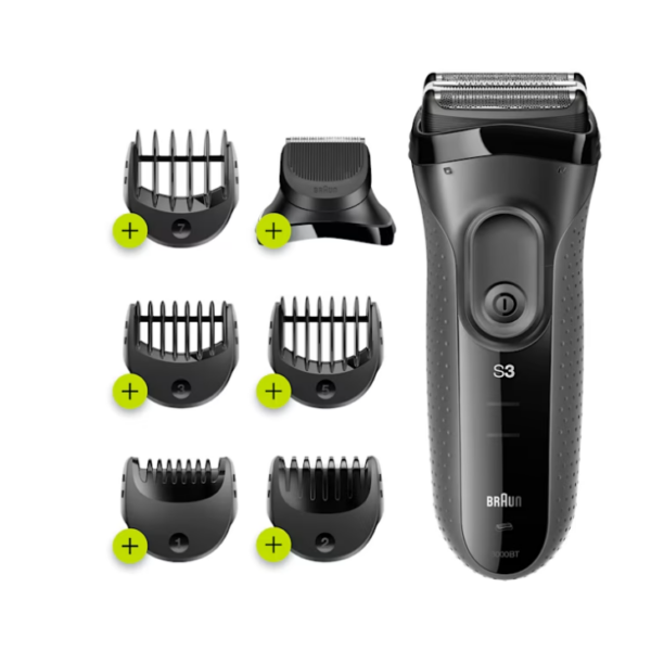 Braun Shave&Style Shaver | 3000BT Series 3 | Operating time (max) 45 min | NiMH | Black