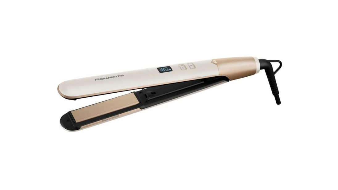 Rowenta Hair Straightener | SF4633F0 Express Shine | Ceramic heating system | Ionic function | Temperature (max) 210 °C | Number of heating levels 8 | Beige