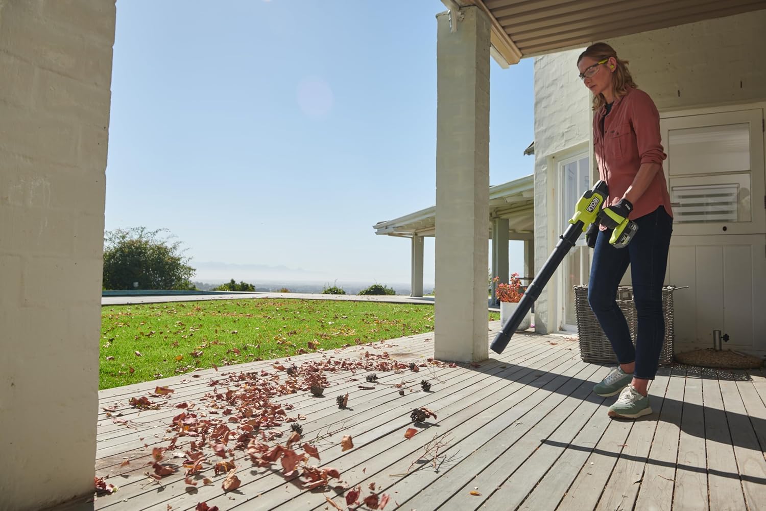 Ryobi | 18V ONE+ Brushless Compact Blower (without batteryl) RY18BLCXA-0 - Image 3