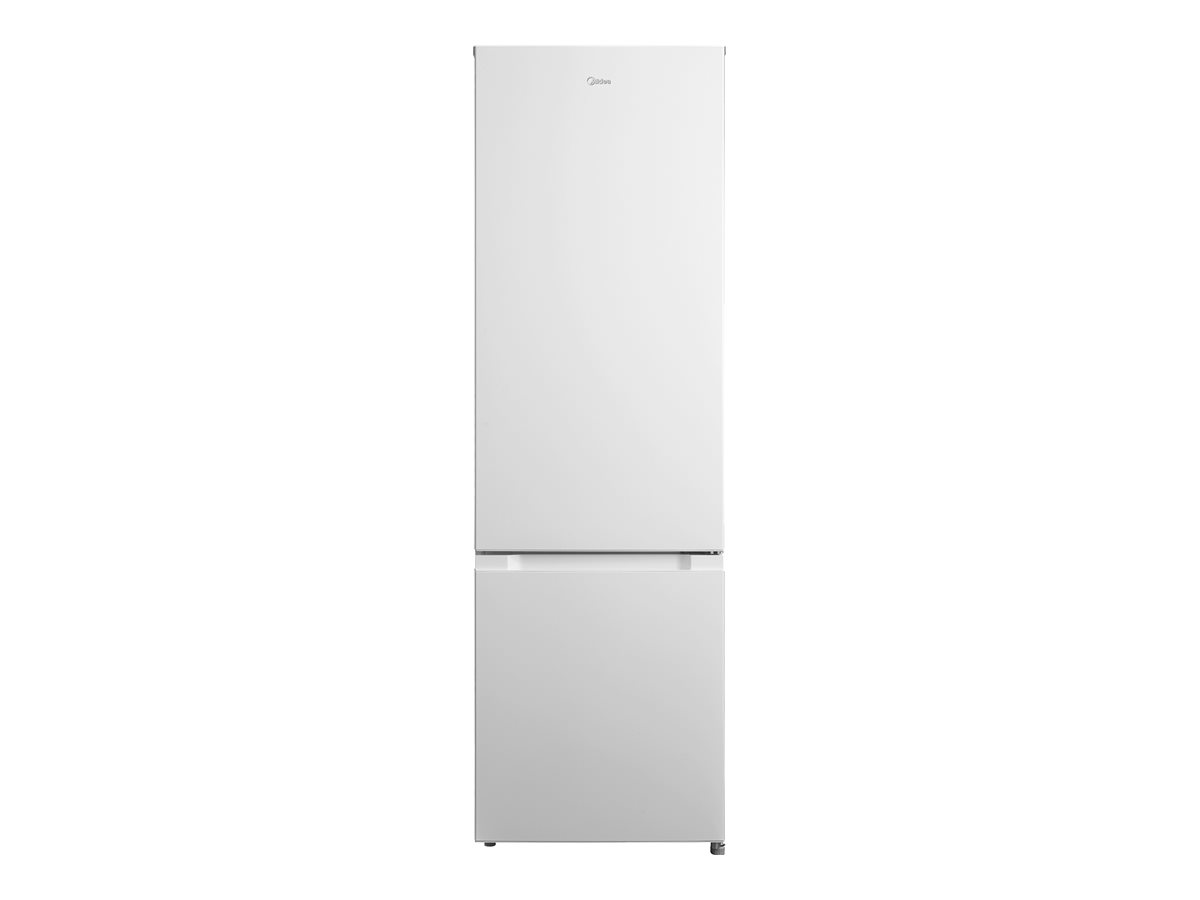 Midea Refrigerator | MDRB369FGE01 | Energy efficiency class E | Free standing | Combi | Height 177.3 cm | Fridge net capacity 194 L | Freezer net capacity 68 L | 39 dB | White - Image 2
