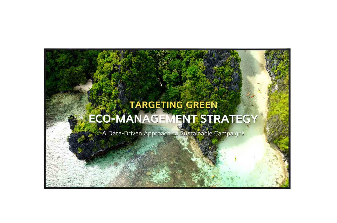 LG UHD Signage | 65UL3Q-E | 65 " | 350 cd/m² | Landscape/Portrait | 16/7 | webOS | 8 ms | 178 ° | 178 °