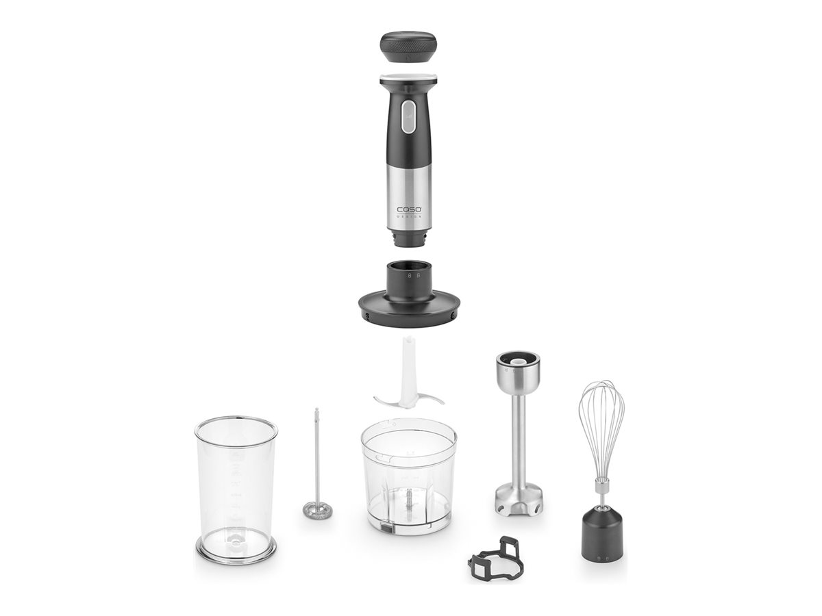 Caso | Cordless 4in1 Hand Blender Set | Click & Mash | Hand Blender | 180 W | Number of speeds Variable speed control | Stainless Steel/Black - Image 13