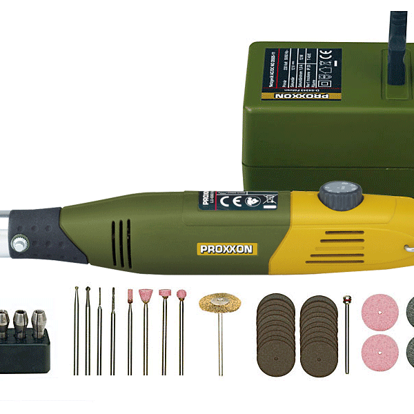 Model building and engraving set with MICROMOT drill/grinder 60/E