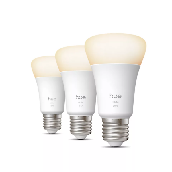 Philips Hue W 810 A60 3P EU | E27 | 7 W | Soft white light