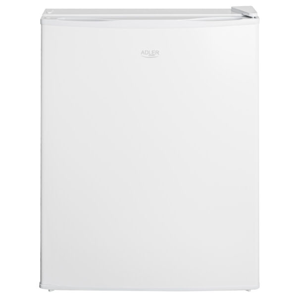 Adler Refrigerator | AD 8097 | Energy efficiency class E | Free standing | Larder | Height 63.2 cm | Fridge net capacity 58 L | 39 dB | White