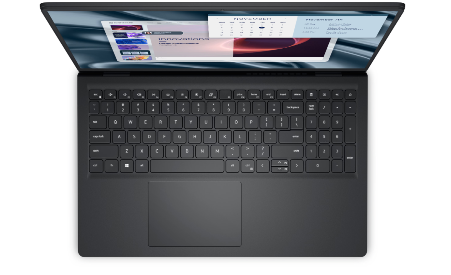 Dell Pro 15 Essential PV15255 | Carbon Black | 15.6 " | FHD | 1920 x 1080 pixels | AMD Ryzen 5 | 7520U | 8 GB | LPDDR5 | Solid-state drive capacity 512 GB | AMD Radeon 610M Graphics | Windows 11 Home | 802.11ac | Keyboard language English | Warranty 36 month(s) | Battery warranty 12 month(s) - Image 4