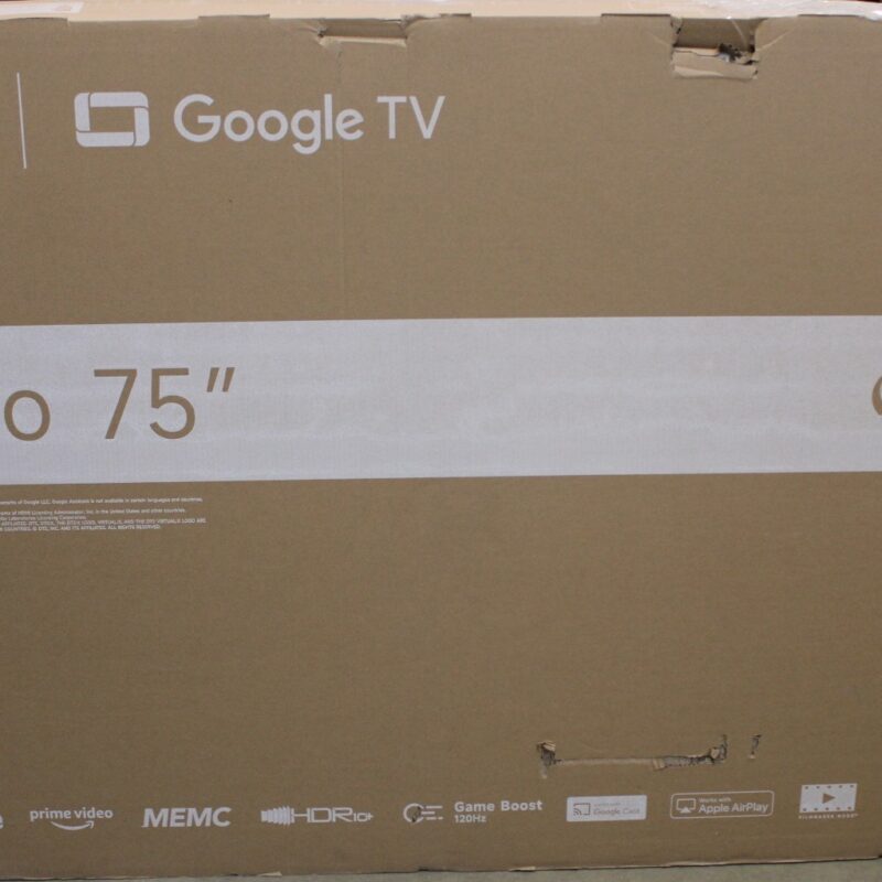 SALE OUT. Xiaomi QLED TV A Pro 2026 75" | SALE OUT. Xiaomi QLED TV A Pro 2026 | 75 | Smart TV | Google TV | 4K UHD | DAMAGED PACKAGING - Image 4