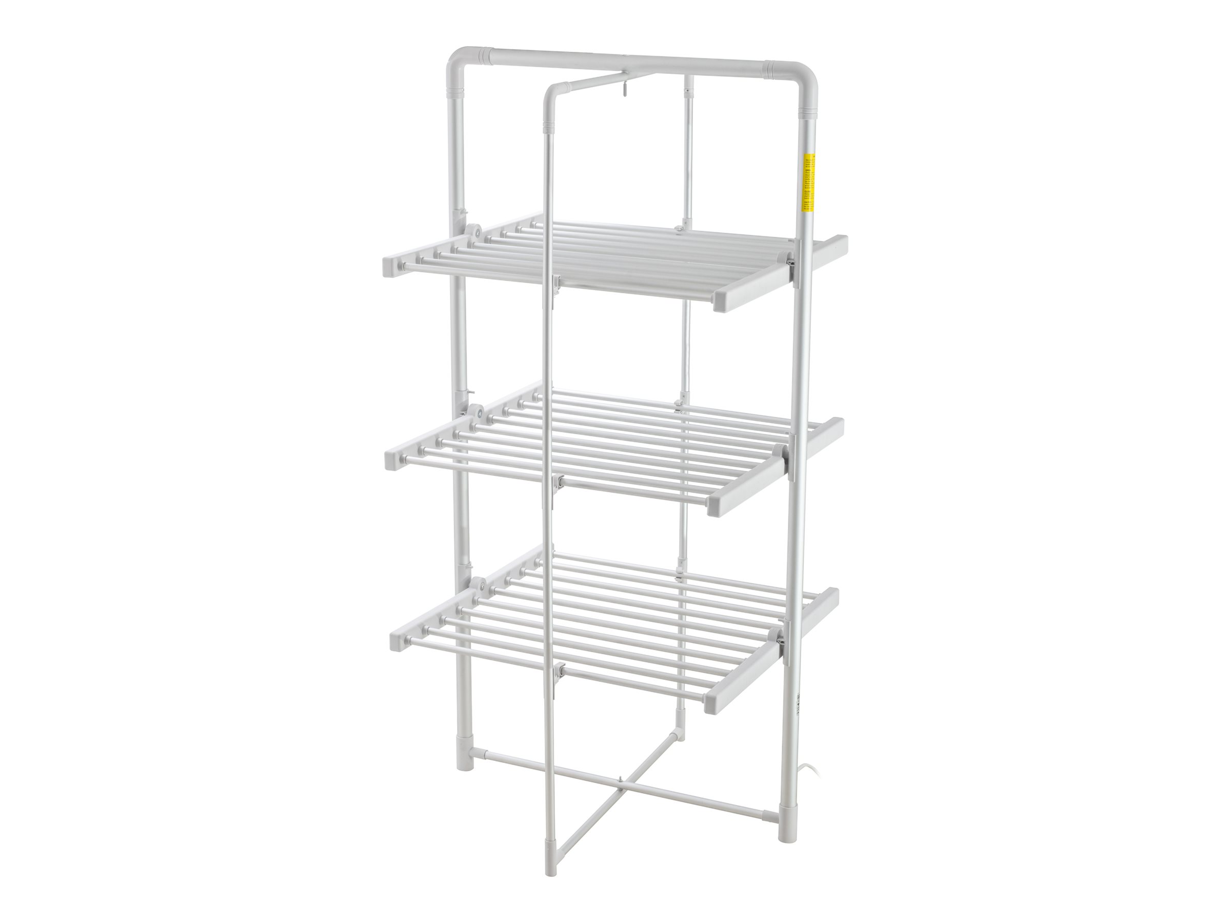 Adler | Foldable Electric Clothes Dryer | AD 7829 | 300 W | Silver/White - Image 2