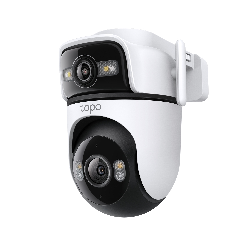 TP-LINK | Dual Lens Security Wi-Fi Camera | Tapo C545D | Dome | 3 MP | 6mm | IP66 | H.264 | MicroSD, up to 512 GB