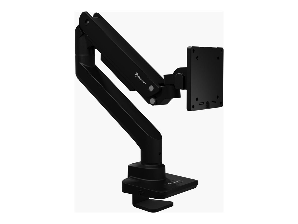 Arozzi Desk Mount | Neo Pro - Gas Spring Monitor Arm AZ-ALZARE-NEO-PRO-BK | Tilt, Swivel, Rotation | Maximum weight (capacity) 20 kg | Black - Image 2