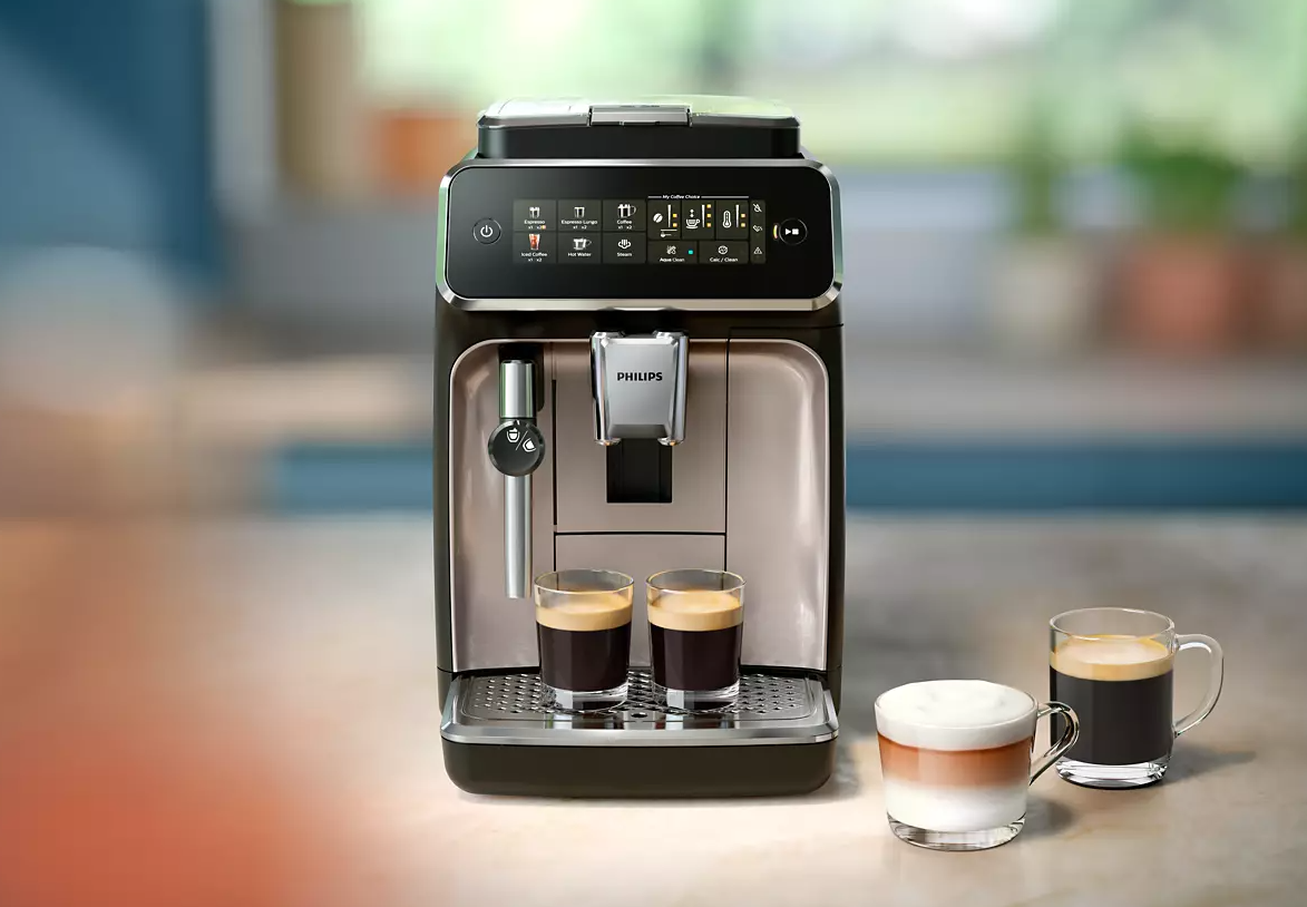 Philips | Espresso Coffee Maker | EP3321/40 | Pump pressure 15 bar | Built-in milk frother | Fully Automatic | 1500 W | Black - Image 6