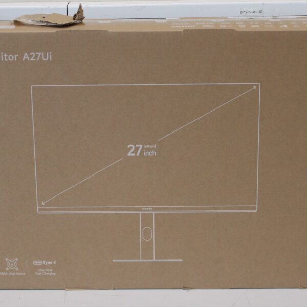 Xiaomi SALE OUT. | 4K Monitor A27Ui EU | 27 " | IPS | UHD | 16:9 | 60 Hz | 6 ms | 3840 x 2160 pixels | 360 cd/m² | HDMI ports quantity 2 | Warranty 24 month(s) | DAMAGED PACKAGING, DAMAGED  PACKAGING FOAMS