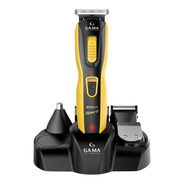 GA.MA Multifunctional Hair Clipper | GM3270 Sport | Corded/Cordless | Number of length steps 4 | Black/Yellow