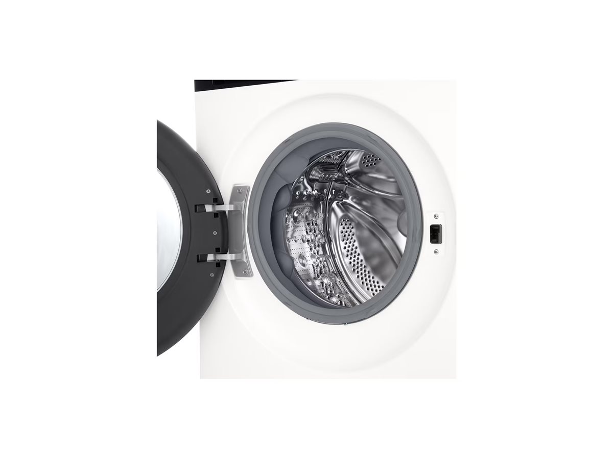 LG Washing machine | F4X5011THB | Energy efficiency class A | Front loading | Washing capacity 11 kg | 1400 RPM | Depth 57 cm | Width 60 cm | Display | LED | Steam function | Direct drive | Wi-Fi | White - Image 29