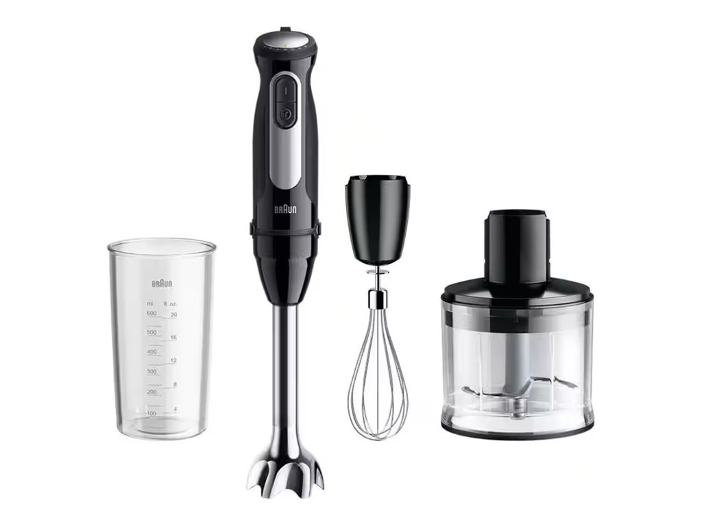 Braun Hand Blender | MQ55236M MultiQuick 5 Pro | Hand Blender | 750 W | Number of speeds 25 | Turbo mode | Black - Image 2