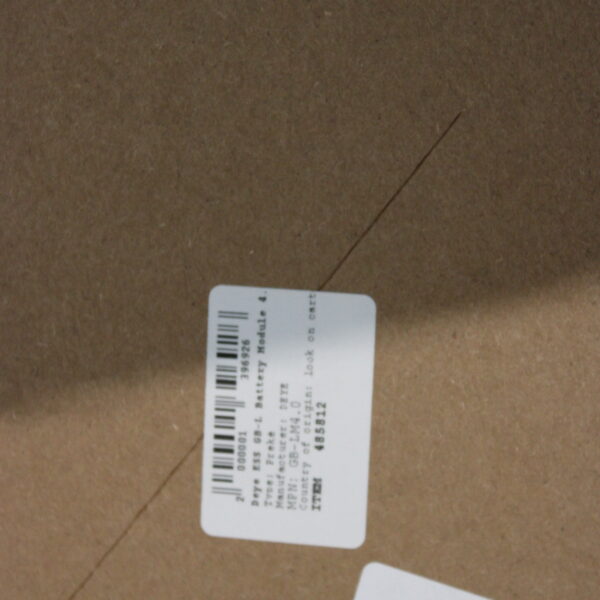 SALE OUT. Deye ESS GB-L Battery Module 4.09 kWh HV | DAMAGED PACKAGING