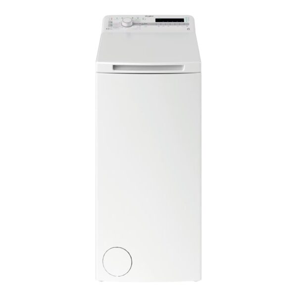 Whirlpool TDLR 55140S Washing machine, C, Top loading, Washing capacity 5.5 kg, 1051 RPM, Depth 60 cm, White | Whirlpool