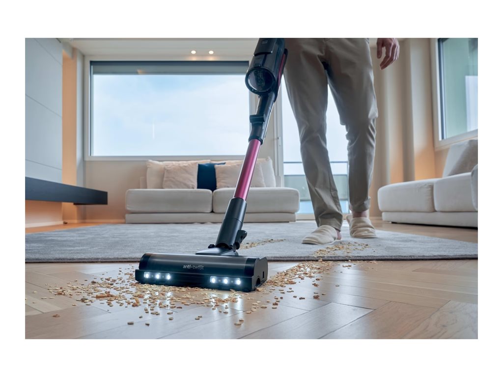 Hoover Vacuum cleaner | HF610HX 011 | Cordless operating | Handstick | 650 W | 21.6 V | Operating time (max) 100 min | Magenta - Image 10