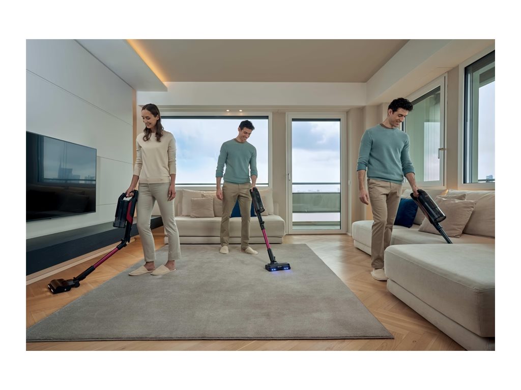 Hoover Vacuum cleaner | HF610HX 011 | Cordless operating | Handstick | 650 W | 21.6 V | Operating time (max) 100 min | Magenta - Image 22