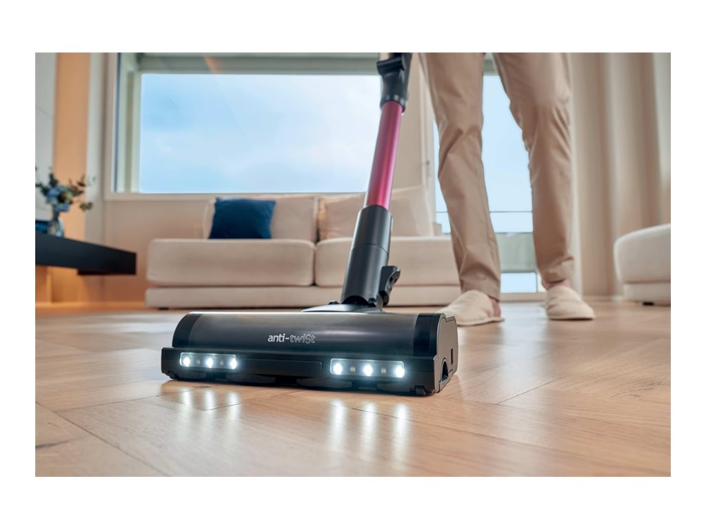 Hoover Vacuum cleaner | HF610HX 011 | Cordless operating | Handstick | 650 W | 21.6 V | Operating time (max) 100 min | Magenta - Image 26