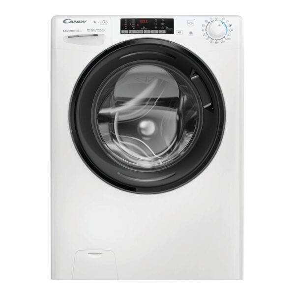 Candy Washing machine with dryer | CSOW44644TWMB6-S | Energy efficiency class A/E | Front loading | Washing capacity 6 kg | 1400 RPM | Depth 45 cm | Width 60 cm | Display | Digital | Drying system | Drying capacity 4 kg | Steam function | Wi-Fi | White