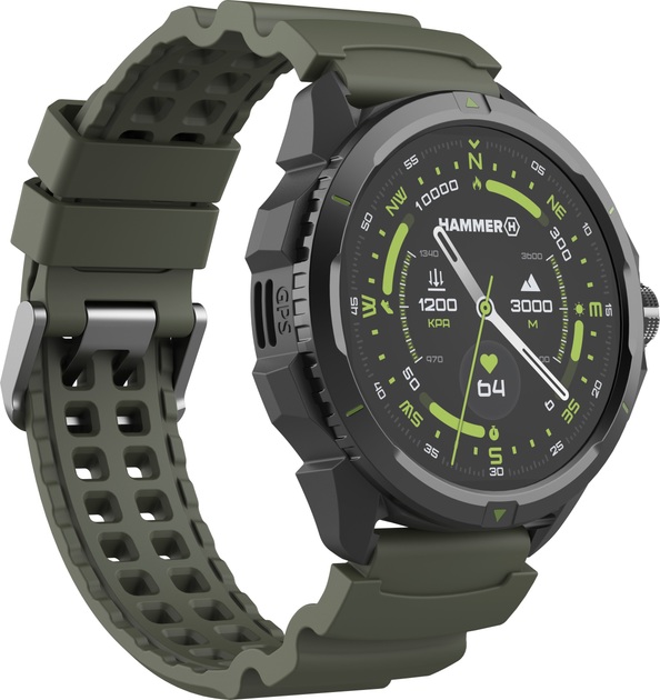 Hammer Watch 2 | Smart watch | AMOLED | 1.5” | Military Edition - Image 3