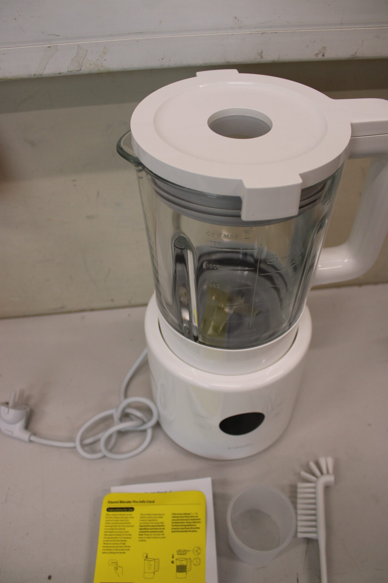 SALE OUT. Xiaomi Blender Pro EU | Tabletop | 800 W | Jar material Glass | Jar capacity 1.75 L | White | UNPACKED, MISSING COVER