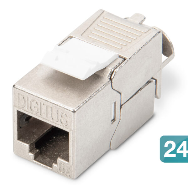 Digitus | Keystone Module | CAT 6A | 14.5 x 34.5 x 21.0 mm